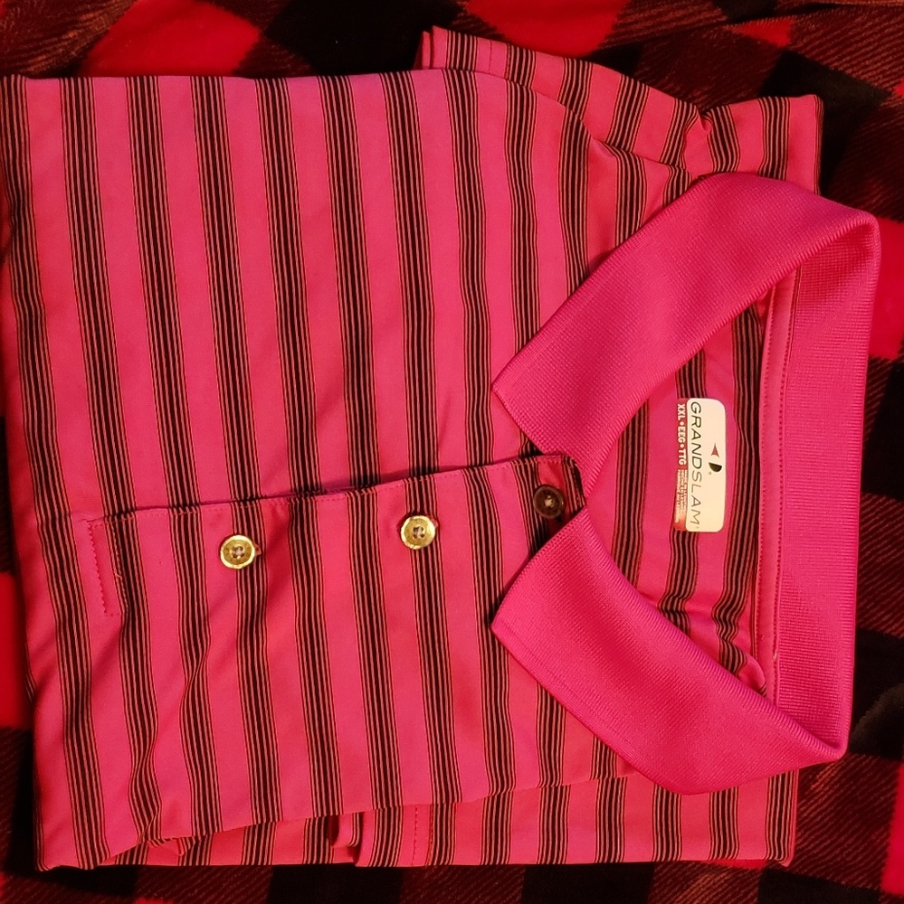 Pink polo